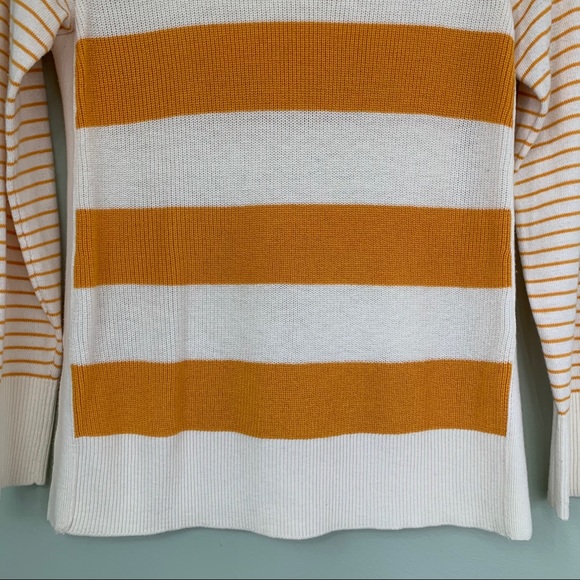 Ann Taylor LOFT Striped Crewneck Knit Sweater Sz S - Picture 4 of 10